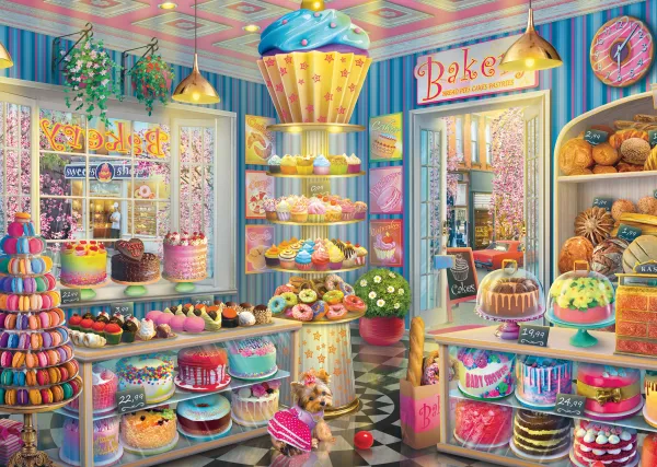 Schmidt Spiele La Pâtisserie Multicolore* Déco Culinaire|De 1 000 Pièces