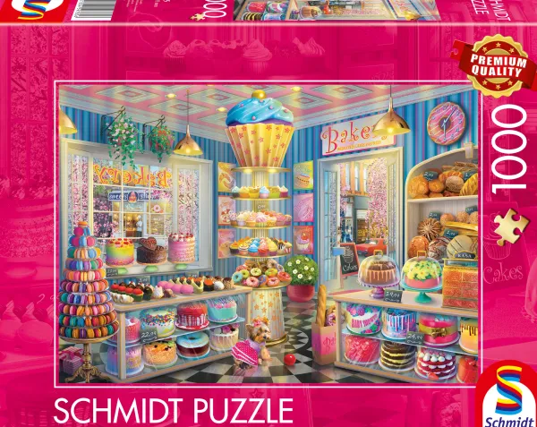 Schmidt Spiele La Pâtisserie Multicolore* Déco Culinaire|De 1 000 Pièces