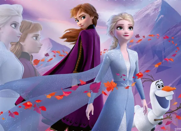 Nathan La Reine des Neiges II*Enfant Puzzles Pour Enfants|Dès 5 Ans : 31 À 49 Pièces