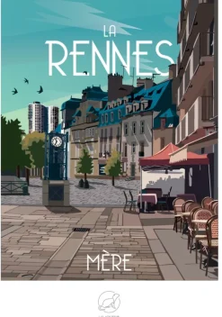 La Loutre La RENNES Mère* Déco Et Objets|Villes Et Villages