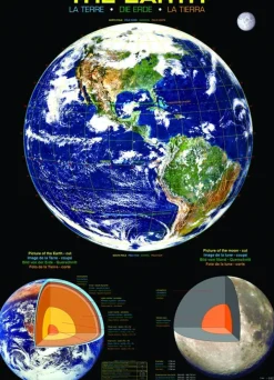 Eurographics La Terre*Enfant Puzzles Pour Enfants|Soleil, Lune