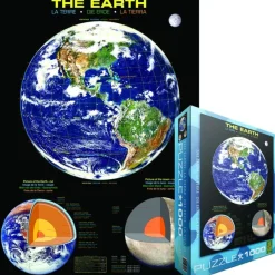 Eurographics La Terre*Enfant Puzzles Pour Enfants|Soleil, Lune