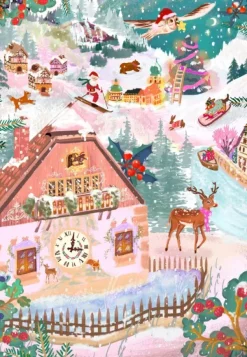 Pieces & Peace Lack Studio - Forêt Noire, Allemagne*Femme Animaux De La Forêt|Noël