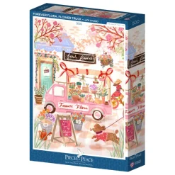 Pieces & Peace Lack Studio - Forever Flora, Flower Truck* Voitures, Motos Et Camions|Chiens