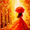 Enjoy Puzzle Lady Autumn*Femme Hommes Et Femmes|Art