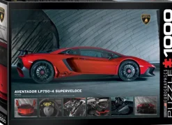 Eurographics Lamborghini Aventador 750-4 SV* Voitures, Motos Et Camions|De 1 000 Pièces
