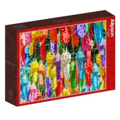 Alipson Puzzle Lanternes Colorées* Pays D'Asie|Déco Et Objets
