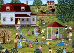 Alipson Puzzle Lapins de Pâques*Femme Rétros Et Nostalgie|Hommes Et Femmes