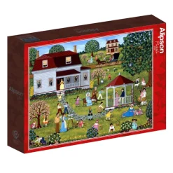 Alipson Puzzle Lapins de Pâques*Femme Rétros Et Nostalgie|Hommes Et Femmes