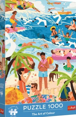 Trefl L'Art De La Couleur : Dans Le Feu De L'Ère Des Fêtes*Femme Hommes Et Femmes|Plages Et Îles De Rêve