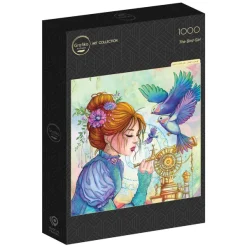 Grafika Laure Phelipon - La Fille aux Oiseaux*Femme Oiseaux|Hommes Et Femmes