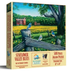 SunsOut Le Blues De La Vallée Du Tournesol*Enfant Oiseaux|Animaux De La Forêt