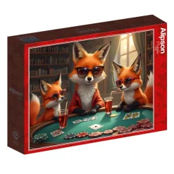 Alipson Puzzle Le Bluff des Renards*Enfant Puzzles Pour Enfants|Animaux De La Ferme