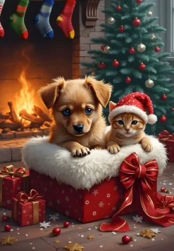 Alipson Puzzle Le Cadeau Parfait*Femme Chiens|Chats