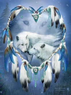 SunsOut Le Coeur du Loup* Loups|De 1 000 Pièces