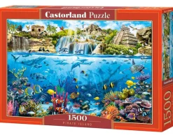 Castorland Île des Pirates*Enfant De 1 500 Pièces|De 1 500 Pièces