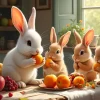 Alipson Puzzle Le Festin des Petits Lapins* Déco Culinaire|De 1 000 Pièces