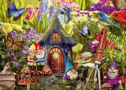 Alipson Puzzle Le Jardin des Gnomes*Femme Animaux De La Forêt|Humour, Satire Et Wasgij