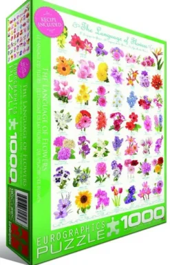 Eurographics Le language des Fleurs*Enfant Puzzles Pour Enfants|Forêts, Fleurs Et Jardins