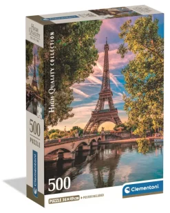 Clementoni Le Long De La Seine* Monuments|De 500 À 999 Pièces