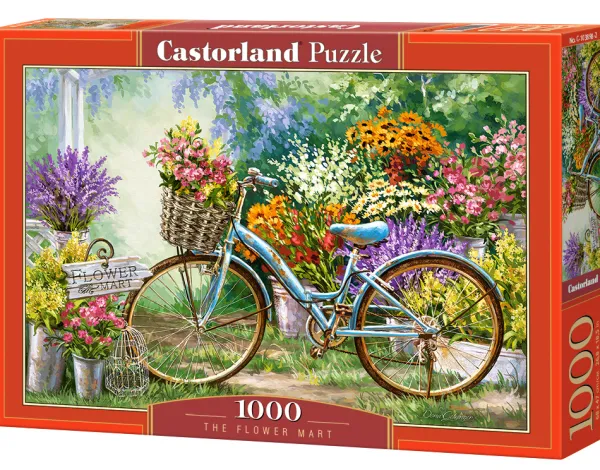 Castorland Le Marché aux Fleurs* Forêts, Fleurs Et Jardins|De 1 000 Pièces