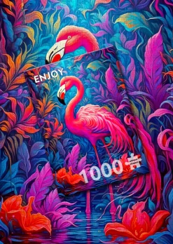 Enjoy Puzzle Le Miracle du Flamant Rose* Oiseaux|Autres Animaux