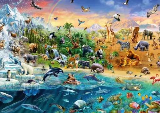 Schmidt Spiele Le Monde des Animaux* Autres Animaux|Animaux Sauvages ...