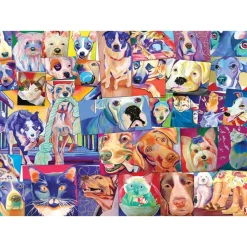 Gibsons Le Monde Des Chiens Et Chats* Chiens|Collages