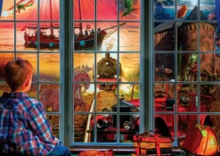 Art Puzzle Le Monde Intérieur*Femme/Enfant Voitures, Motos Et Camions|Trains