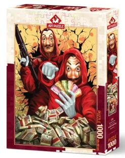 Art Puzzle Le Plan Parfait - La Casa de Pappel*Femme Humour, Satire Et Wasgij|De 1 000 Pièces