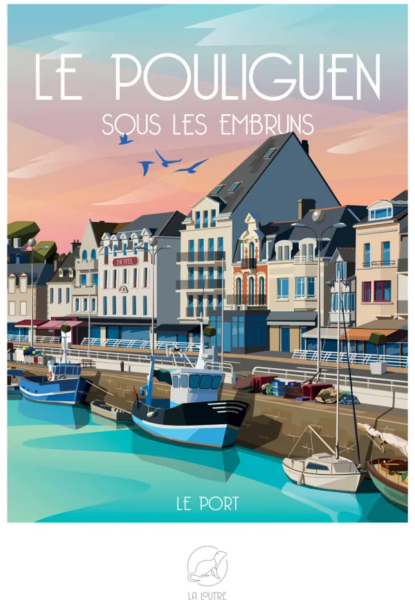 La Loutre LE POULIGUEN sous les Embruns* Plages Et Îles De Rêve|Villes Et Villages