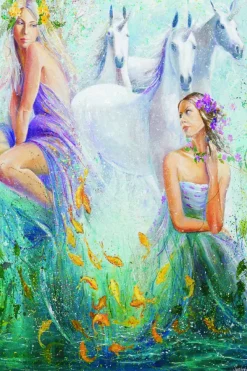 Gold Puzzle Le Secret de la Licorne*Femme Puzzles Pour Enfants|Licornes