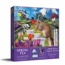 SunsOut Le Thé de Printemps* Oiseaux|Forêts, Fleurs Et Jardins