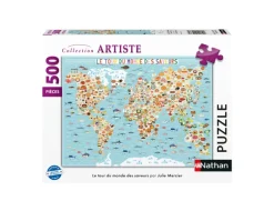Nathan Le Tour du Monde des Saveurs - Julie Mercier* Déco Culinaire|Cartes Du Monde