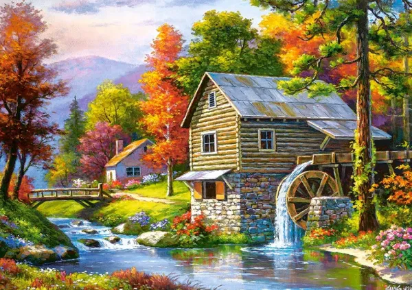 Castorland Le Vieux Moulin de Sutter (Sutter's Mill)* Phares Et Moulins|Cottages Et Châlets