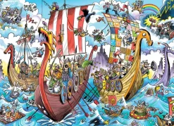 Cobble Hill Le voyage des Vikings*Enfant Bateaux|Puzzles Pour Enfants
