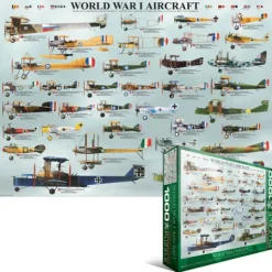 Eurographics Les Avions de la 1ère Guerre Mondiale* Avions Et Objets Volants|De 1 000 Pièces