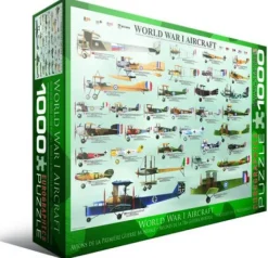 Eurographics Les Avions de la 1ère Guerre Mondiale* Avions Et Objets Volants|De 1 000 Pièces