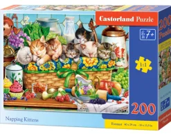 Castorland Les Chatons à la Sieste*Enfant À Partir De 9 Ans|Chats