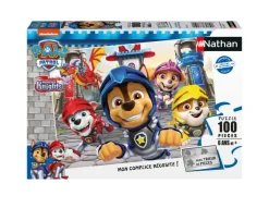 Nathan Les Chevaliers de la Pat'Patrouille*Enfant Chiens|Dès 6 Ans : 50 À 100 Pièces