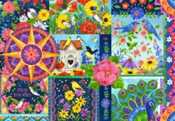 Bluebird Puzzle Les Couleurs du Printemps* Oiseaux|Collages