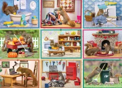 Cobble Hill Les Écureuils à la Maison*Femme Animaux De La Forêt|Humour, Satire Et Wasgij