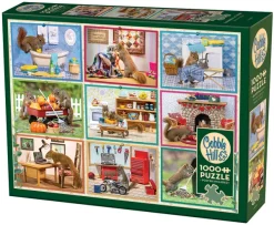 Cobble Hill Les Écureuils à la Maison*Femme Animaux De La Forêt|Humour, Satire Et Wasgij