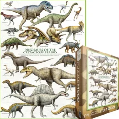 Eurographics Les Dinosaures - Période du Crétacé* Dinosaures|De 1 000 Pièces