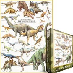 Eurographics Les Dinosaures - Période du Jurassique* Dinosaures|De 1 000 Pièces