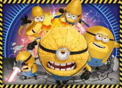 Nathan Les Mega Minions - Moi, Moche et Méchant 4*Enfant Puzzles Pour Enfants|Dès 6 Ans : 50 À 100 Pièces
