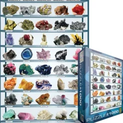 Eurographics Les minéraux du Monde* De 1 000 Pièces|De 1 000 Pièces