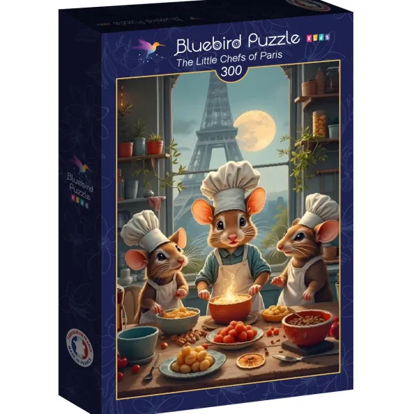 Bluebird Puzzle Les Petits Chefs de Paris*Enfant Puzzles Pour Enfants|Animaux De La Forêt