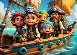 Bluebird Puzzle Les Pirates*Enfant Bateaux|Puzzles Pour Enfants