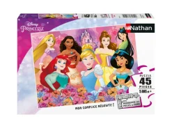 Nathan Les Princesses Disney*Enfant Puzzles Pour Enfants|Dès 5 Ans : 31 À 49 Pièces